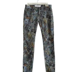 Etienne Marcel Floral Print All Off Skinny Jeans